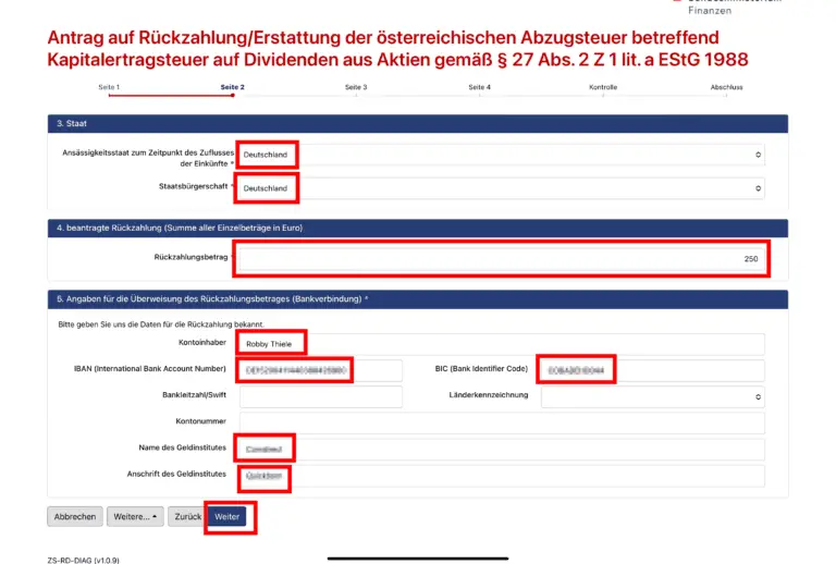 So Bekommst Du Die Quellensteuer Aus Österreich Zurück!